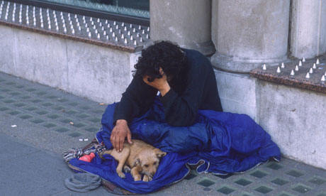 Homeless person